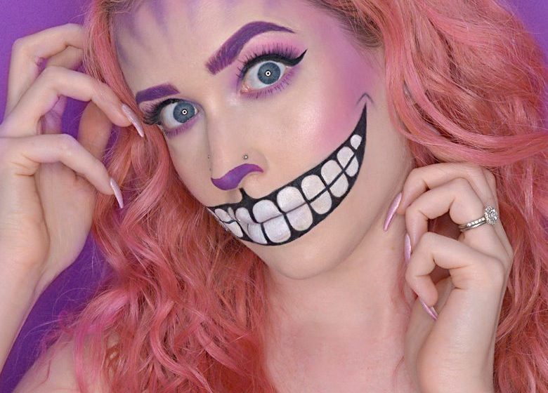 Cheshire Cat Halloween Makeup Tutorial